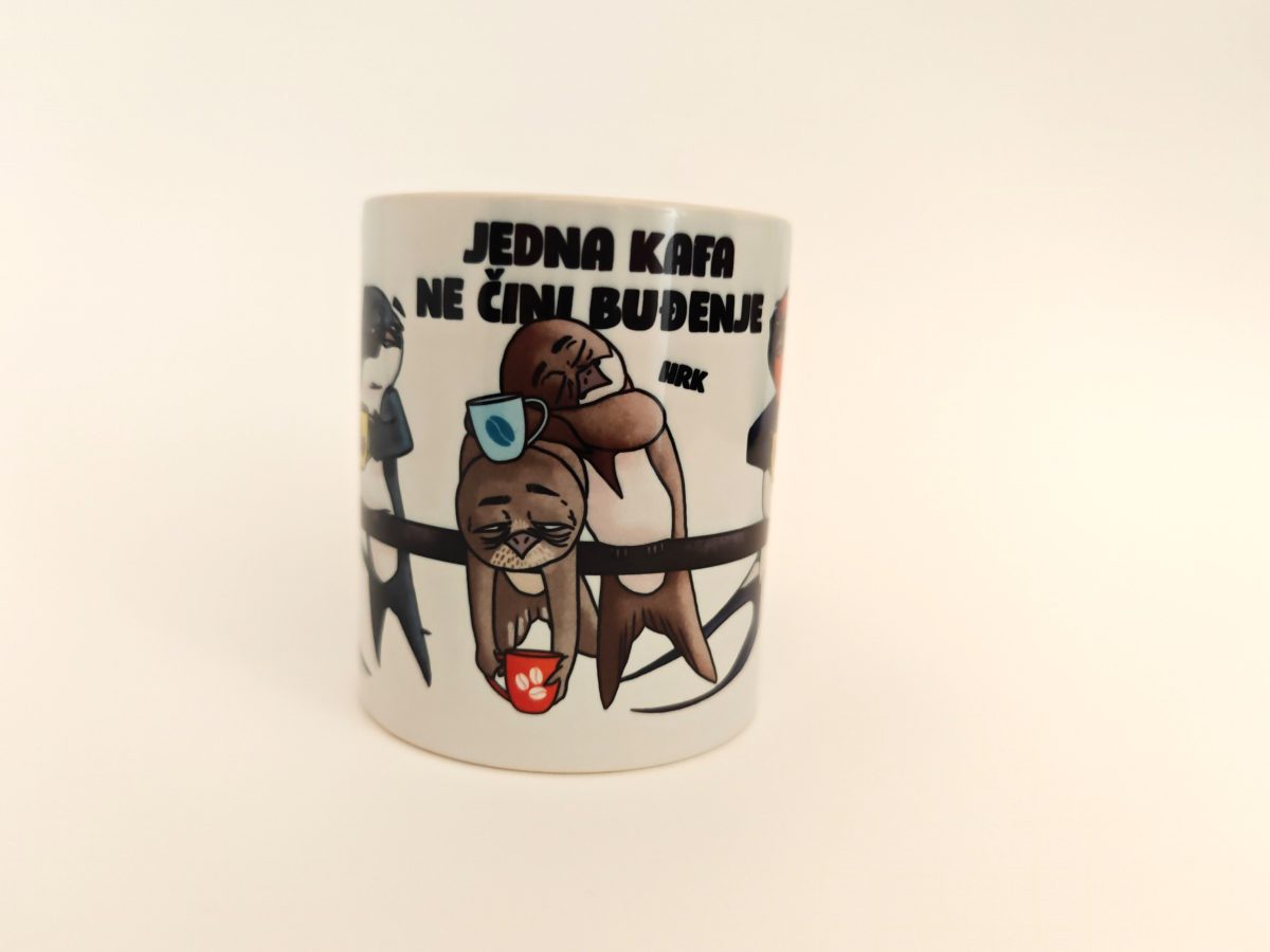 Šolja "Jedna kafa ne čini buđenje" - Slika 2