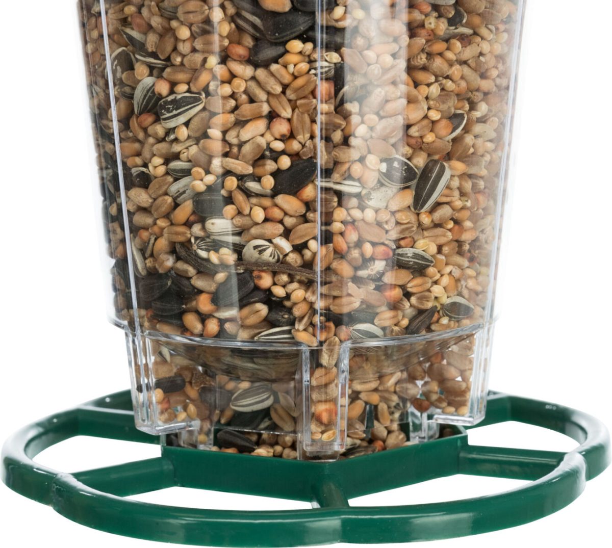 hranilica plastična zelena3 hranilica plastična zelena ptice jato