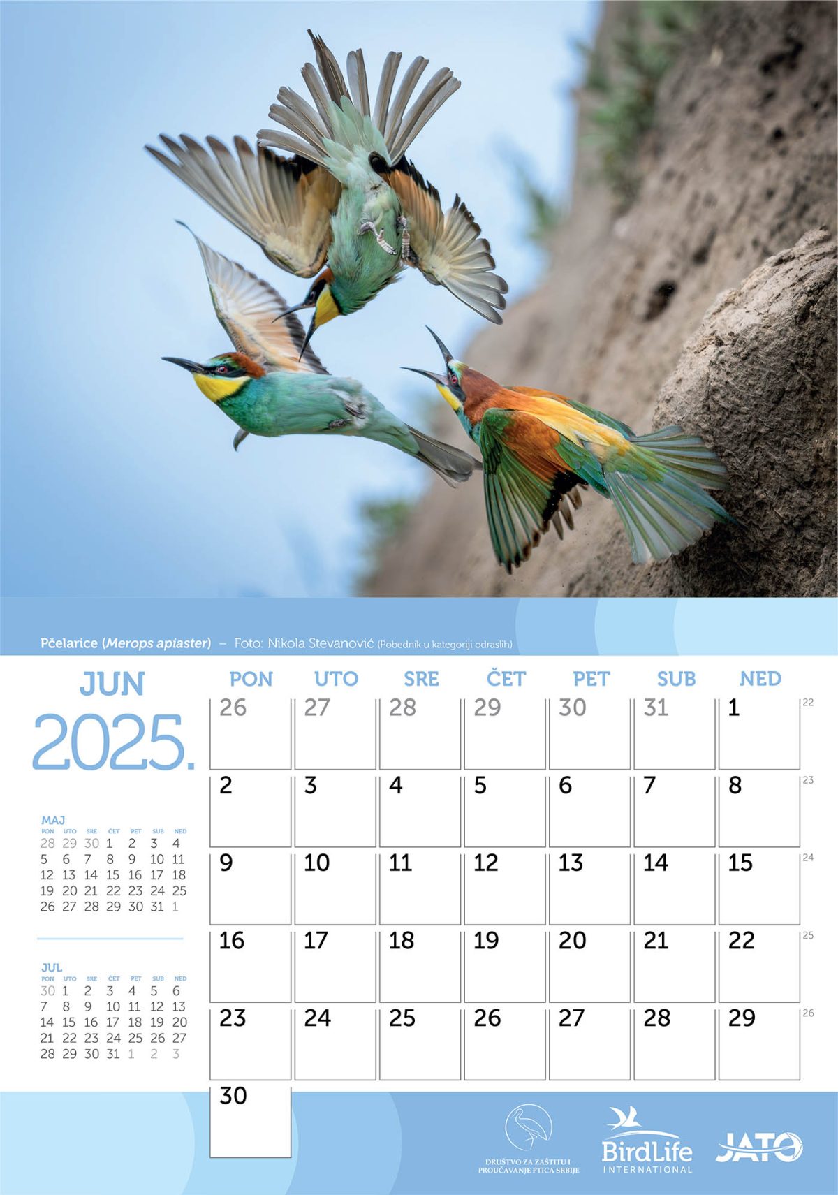 Zidni kalendar za 2025. godinu - Slika 3