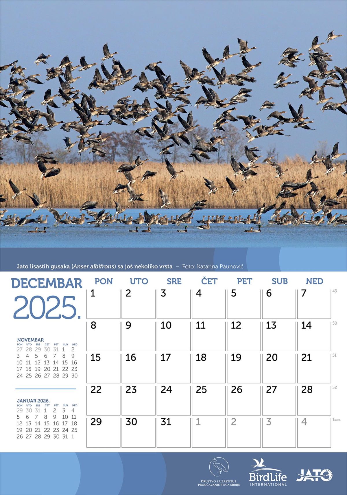 Zidni kalendar za 2025. godinu - Slika 5