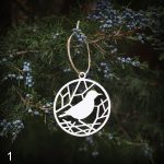 Komplet od dva ukrasa za jelku (više vrsta)