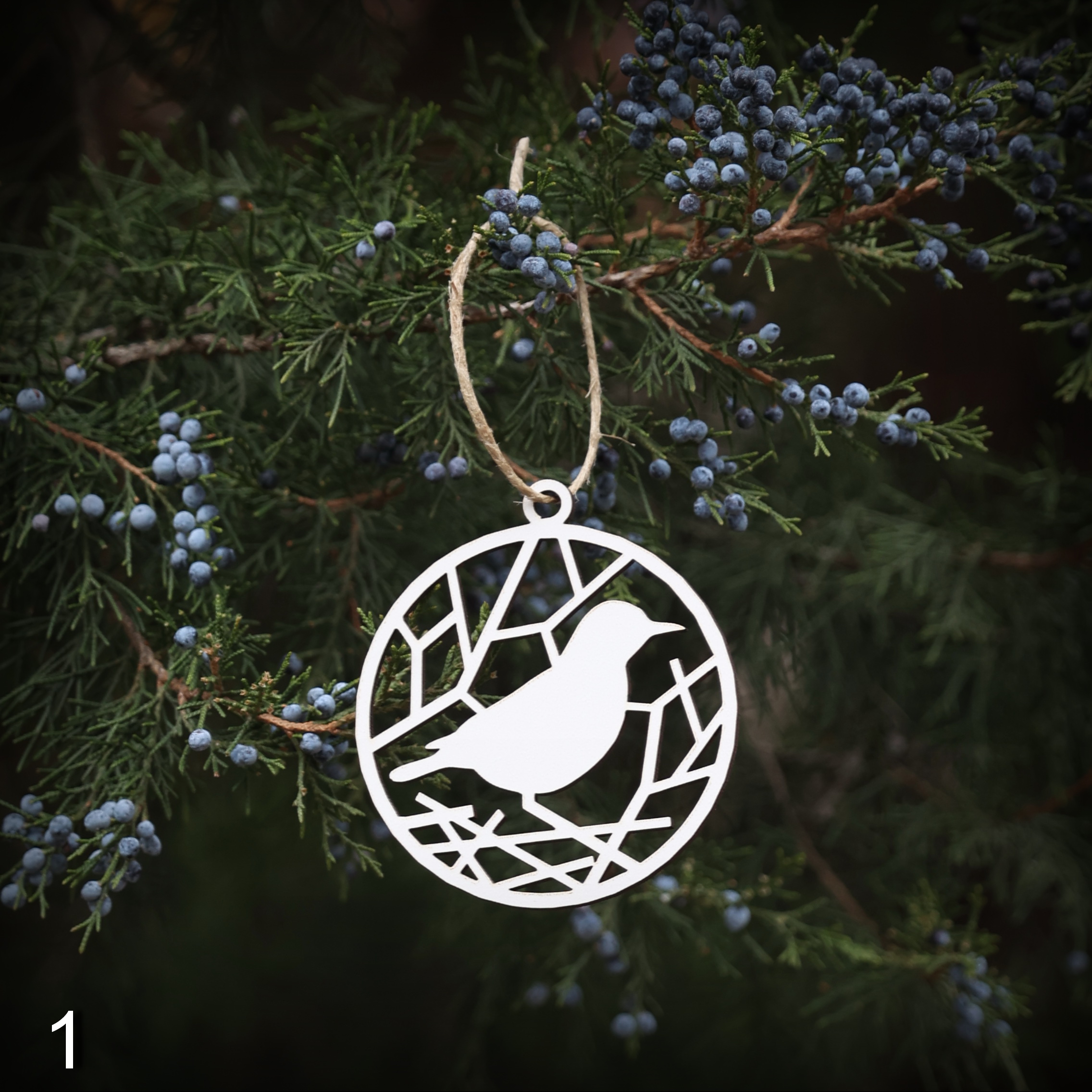 1a Komplet od dva ukrasa za jelku (više vrsta) - Slika 1